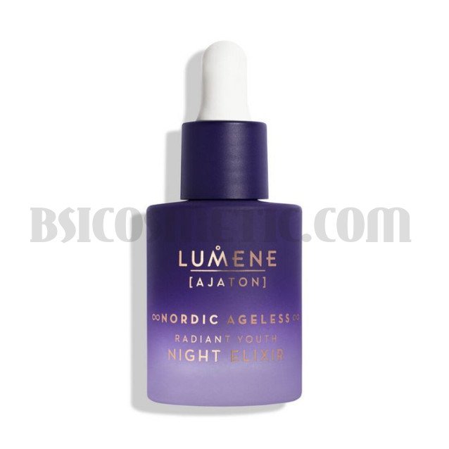 Нощен еликсир против бръчки Lumene [AJATON] Nordic Ageless Radiant Youth Night Elixir